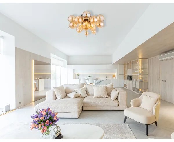 Lustră aplicată Globo 15633DA UDO 3xE14/25W/230V