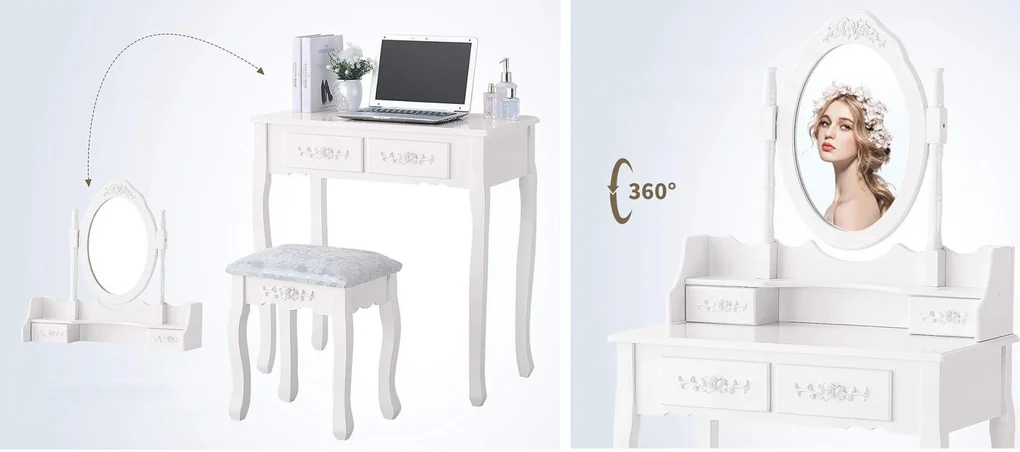 JAKS MASĂ DE TOALETĂ TL01 ROSE