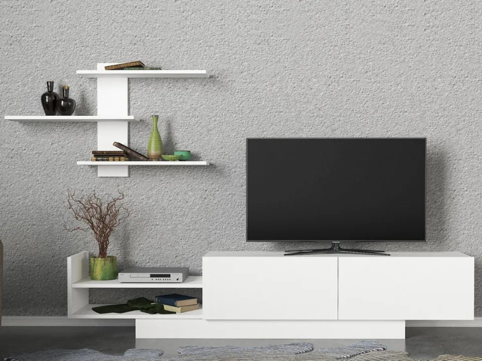 Ansamblu Comoda TV Egemen, Alb