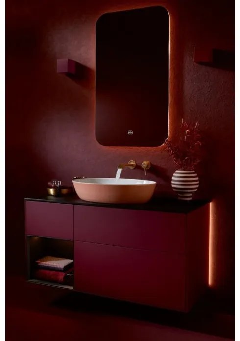 Lavoar pe blat, Villeroy&amp;Boch Artis, material TitanCeram, 61x41cm, Powder, 419861BCT0
