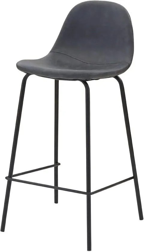 Scaun de Bar Zara - Metal Maro Inchis Lungime(45 cm) x Latime(45 cm) x Inaltime(86.5 cm)
