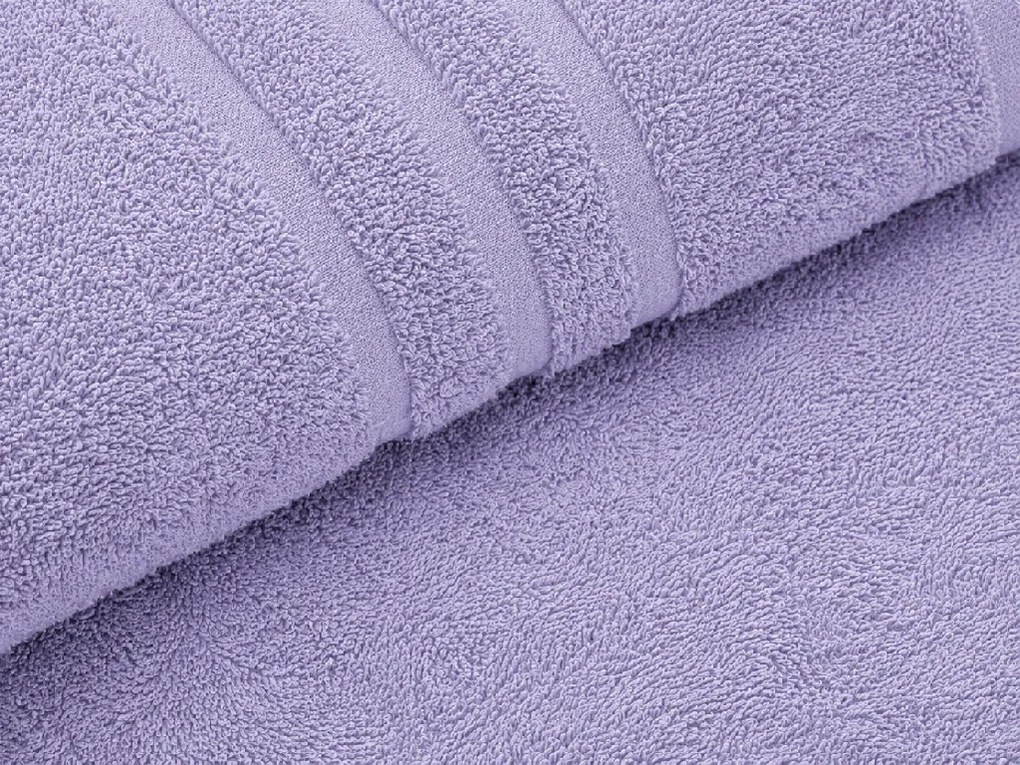 Prosop de baie CLASSIC COLOR 70 x 140 cm lavanda, 100% bumbac
