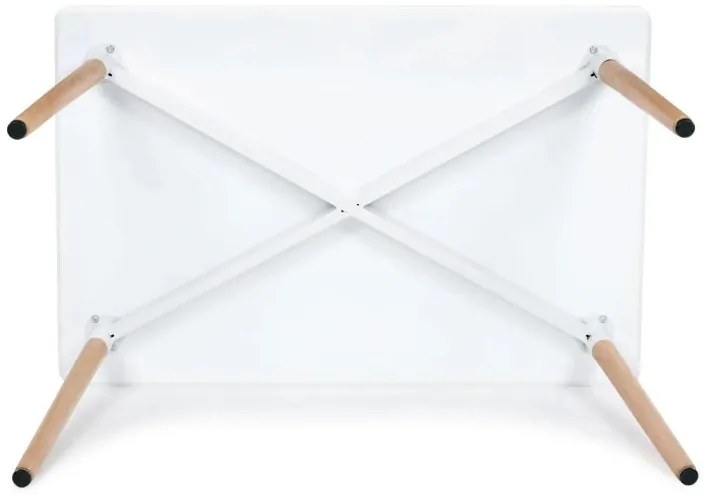 OFERTE Masă de sufragerie neagră BERGEN 120x80 cm II. calitate