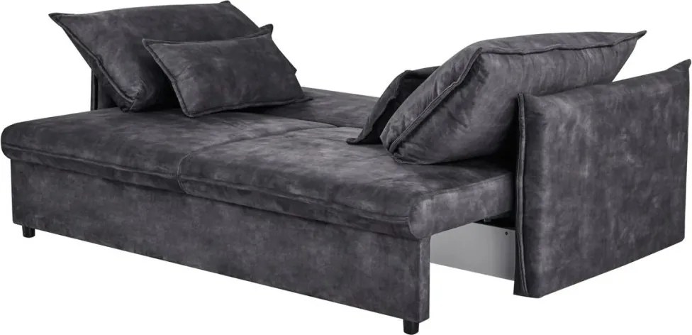 Canapea extensibila, Catifea Gri APARTMENT 215cm