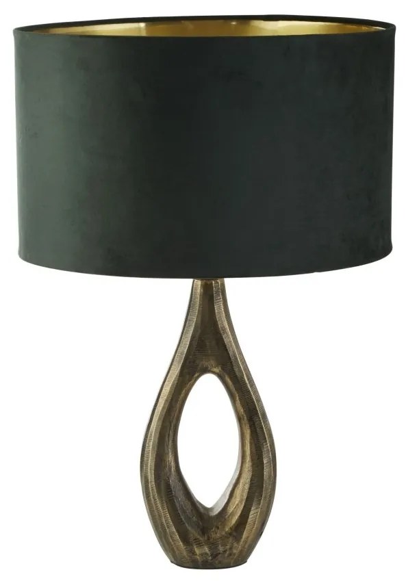 Veioza/Lampa de masa design decorativ Bucklow, verde
