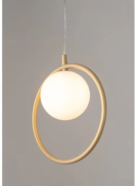 Lustră pe cablu AQUA 1xG9/12W/230V auriu