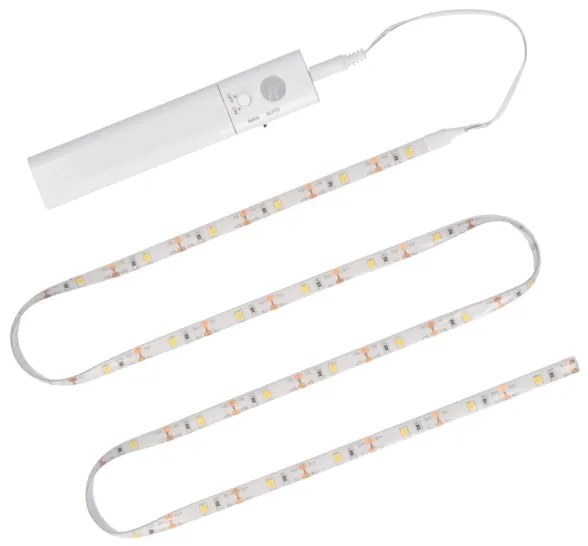 Bandă LED cu senzor Solight WM56 4xAAA 3000K 1m