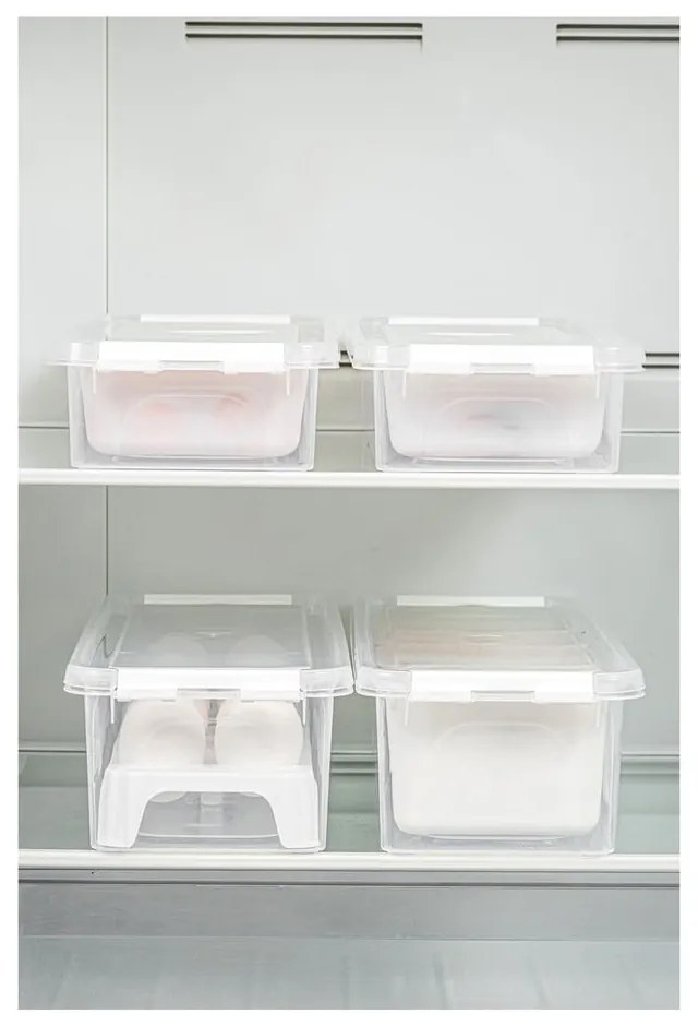 Organizatoare de frigider 4 buc. din plastic – Hermia