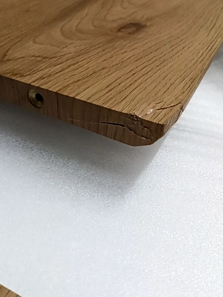 OFERTA Masa extensibila de dining ZENITH decor stejar 120(160)x80 II. calitate