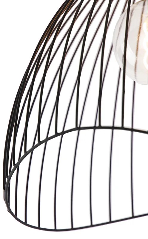 Plafoniera de design neagră 29 cm - Pua
