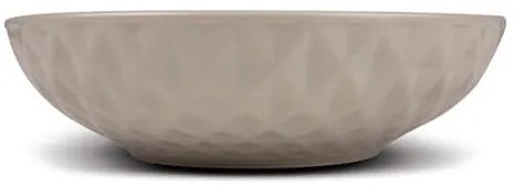 Farfurie adanca stoneware gri 20.5 cm Soho classic NAVA 141 132
