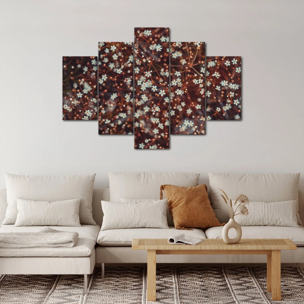 Tablou cu floare de nu mă uita (150x105 cm)
