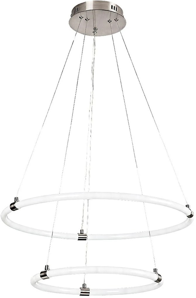 Rabalux Irelia lampă suspendată 2x55 W crom-satin 72009