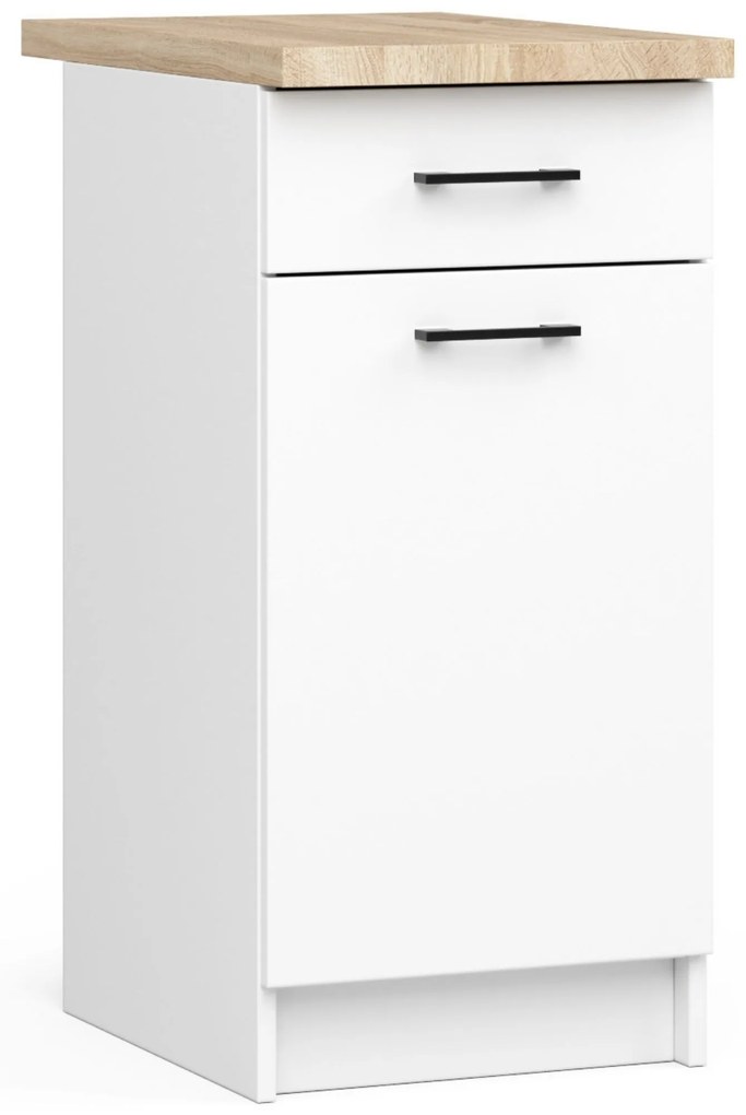 Set de bucătărie 180 cm Ozara IV (Alb). 1070946