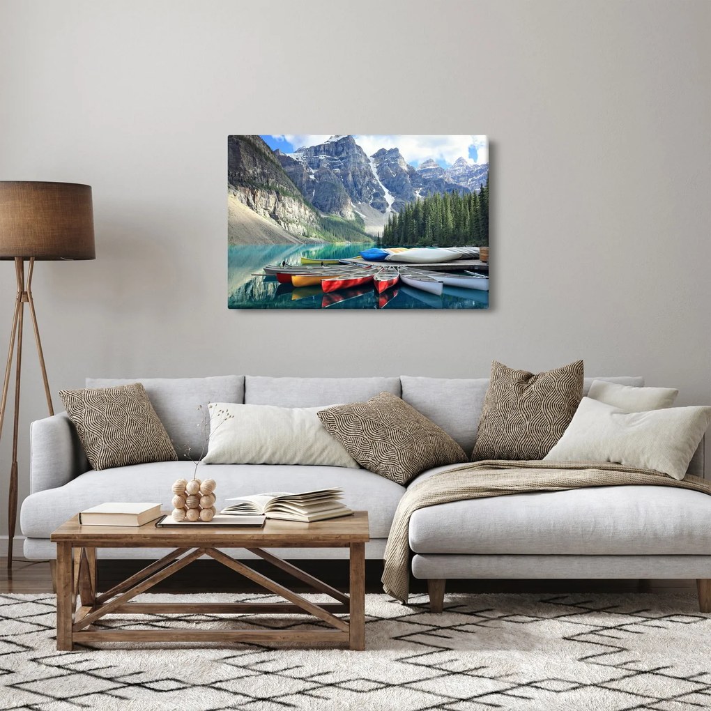 Tablou - Moraine Lake (90x60 cm)