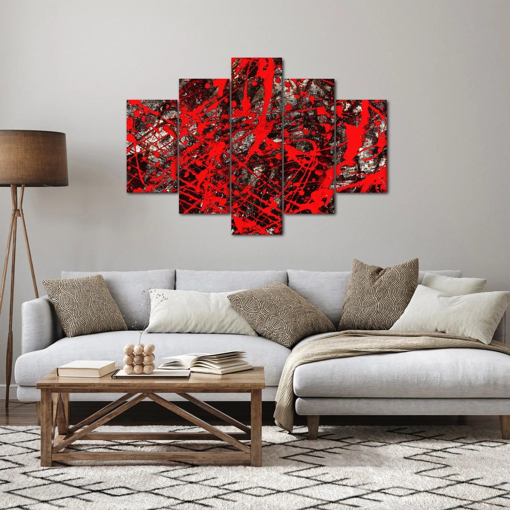 Tablou - Abstracție expresivă (150x105 cm)