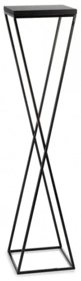 Suport de flori LOFT 100x24 cm negru