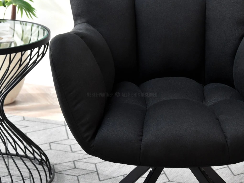Fotoliu Kikino X (negru). Promo -8%. 1110134