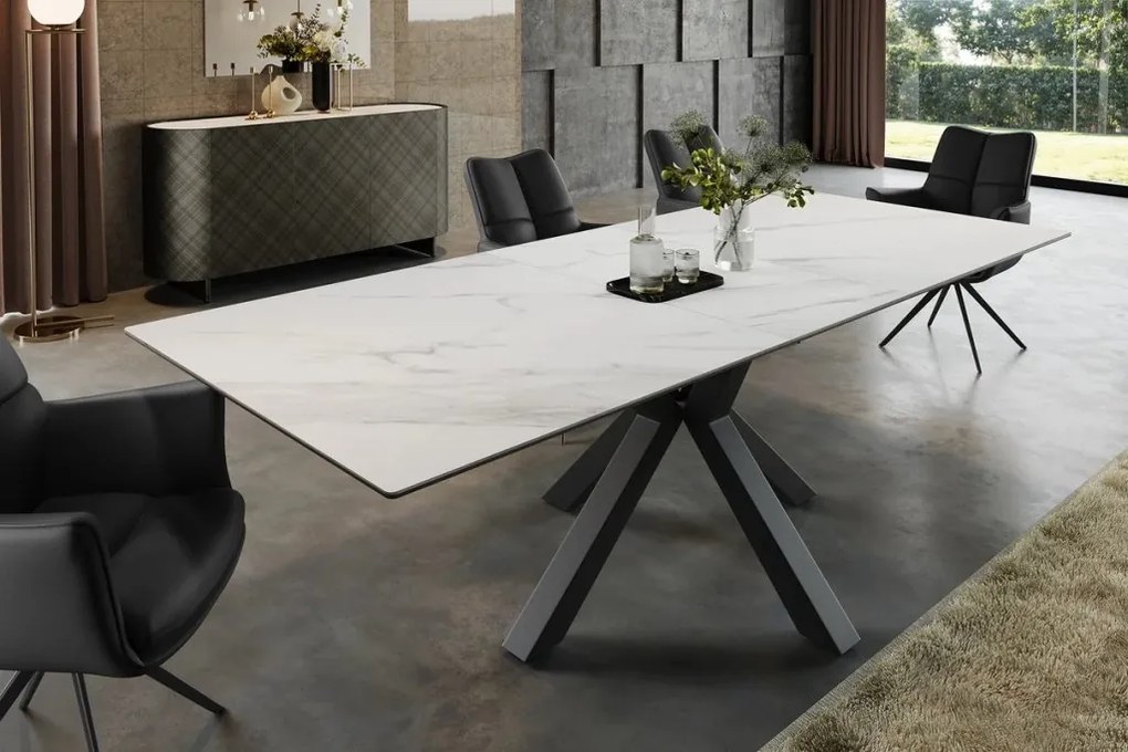 Masa extensibila, Ceramica Alba, ETERNITY 160-200cm A-46625 VC
