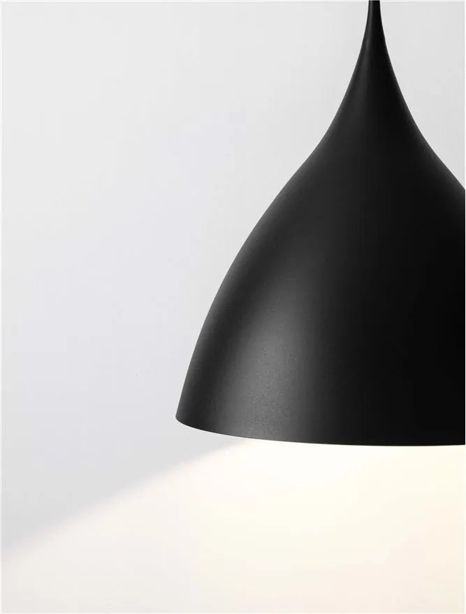 Lustra/Pendul metalic design decorativ SYNTOPIA negru