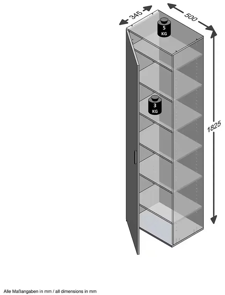 Dulăpior 50 cm lungime