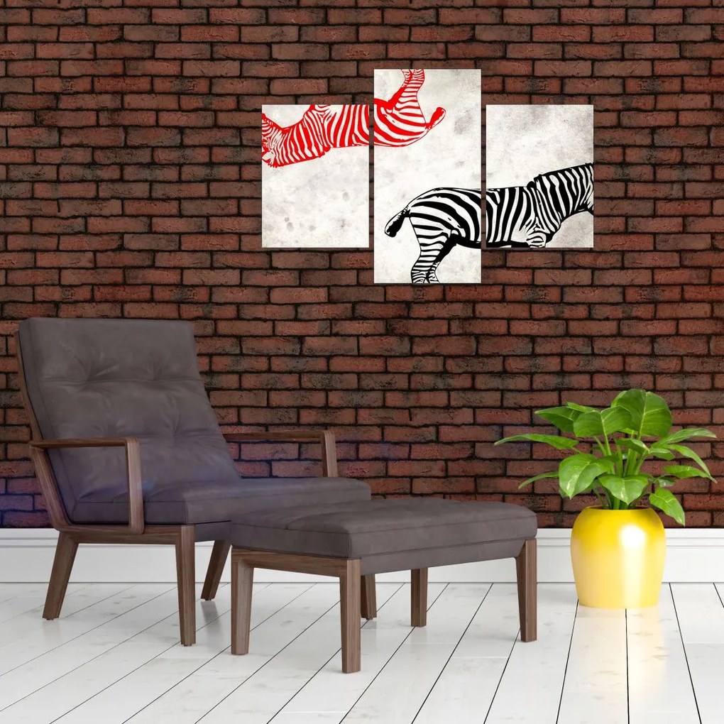 Tablou - Zebre (90x60 cm)