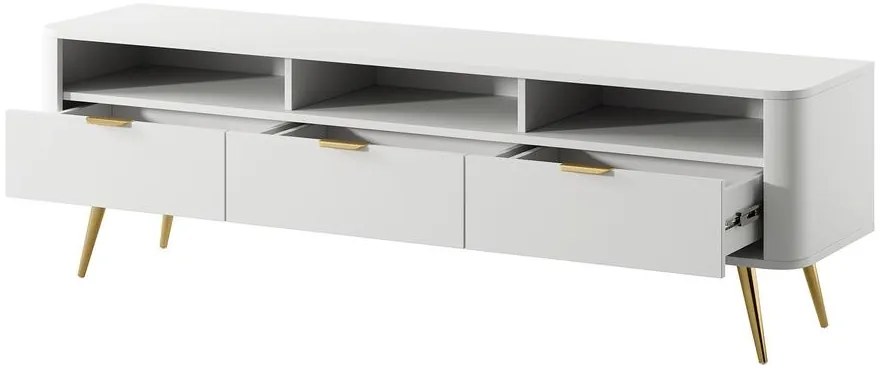 Masă TV Ovenia O1  (alb). 1099066