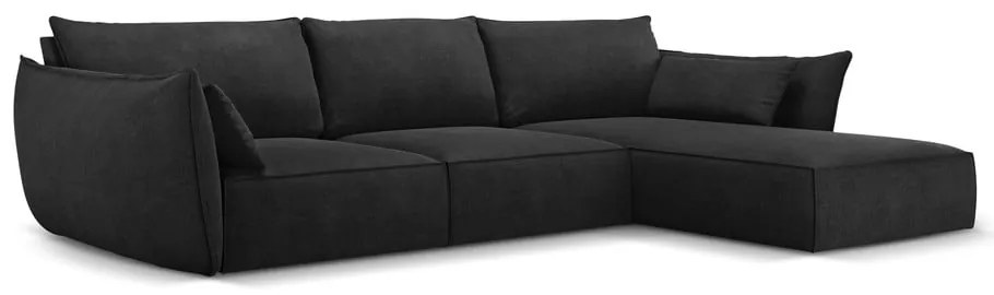 Colțar gri închis (pe partea dreaptă) Vanda – Mazzini Sofas