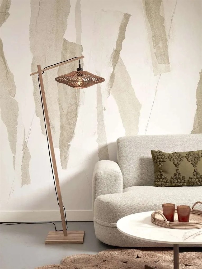 Lampadar eco din bambus cu ratan Zanzibar S nat/40cm, nat