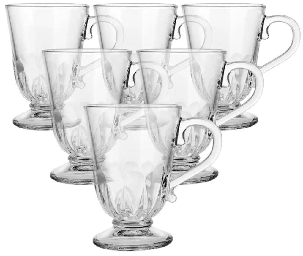 Set de pahare Altom Siena cu pene de păun320 ml, 6 buc.