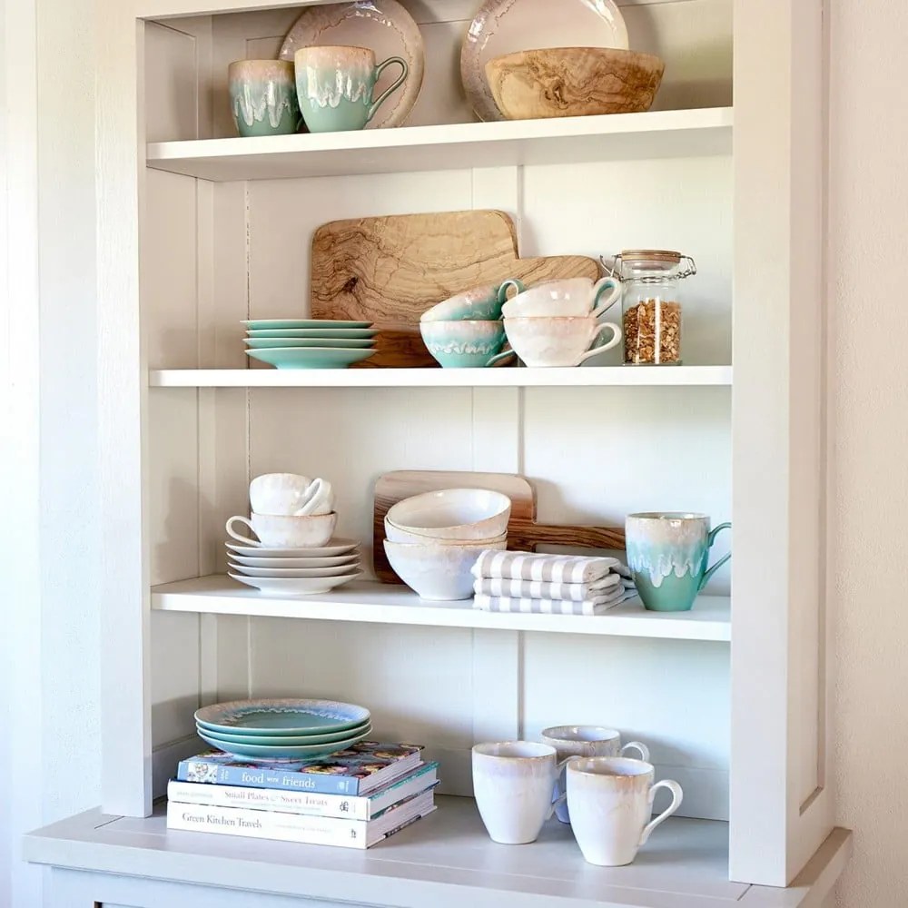 Ceașcă albă din gresie 200 ml Taormina – Casafina