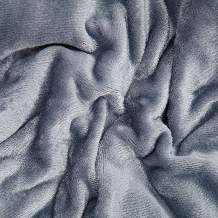 sleep-well Pătură cu blăniță OIȚĂ, gri, 150 x 200 cm