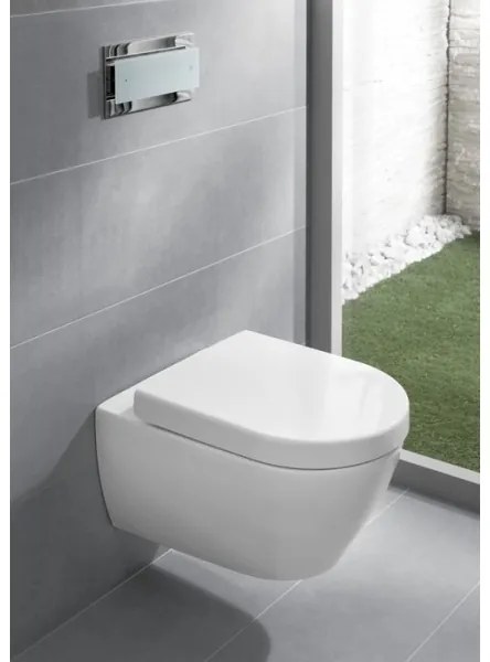 Villeroy & Boch 9M68S101 - Capac WC SoftClose SUBWAY 2.0, alb