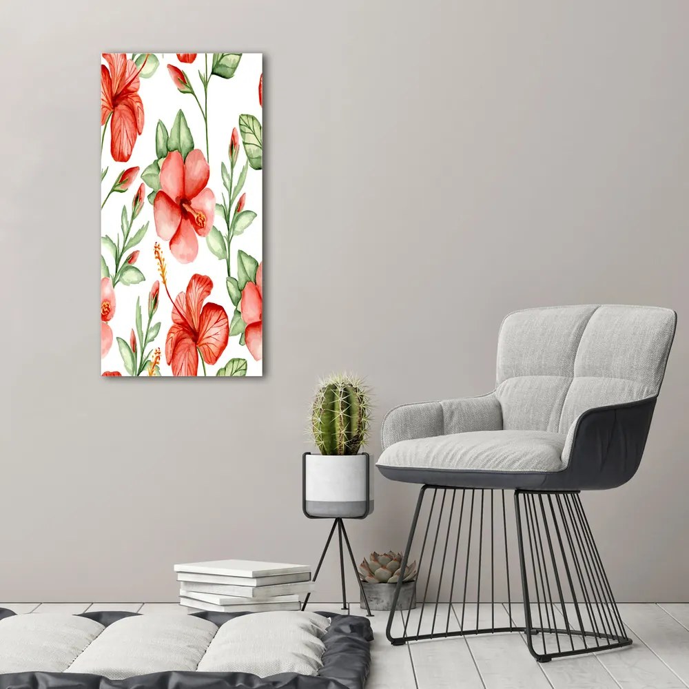 Imprimare tablou canvas Flori tropicale
