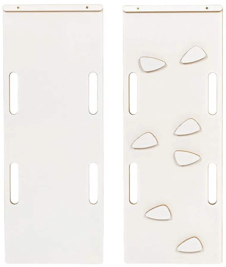 Leagăn alb din lemn de pin 39x75x38 cm Montessori – Meowbaby