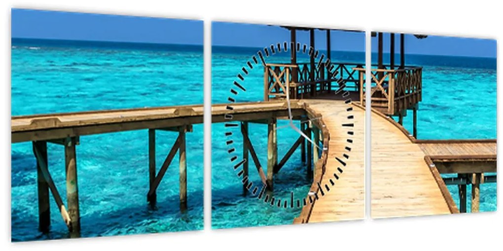 Tablou - Dig (cu ceas) (90x30 cm)