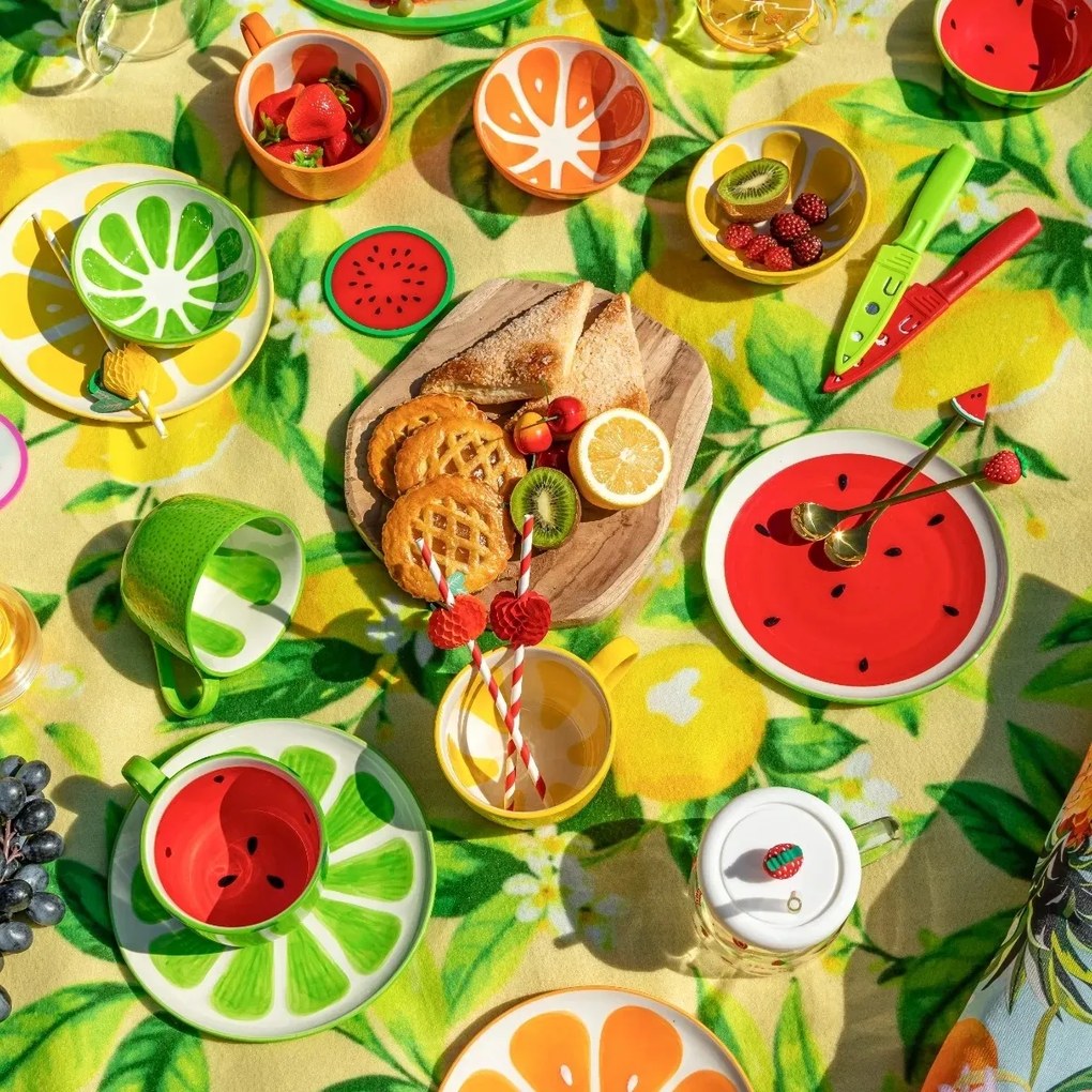 Altom Set de căni jumbo din ceramică Tropicanapepene galben 470 ml, 2 buc.
