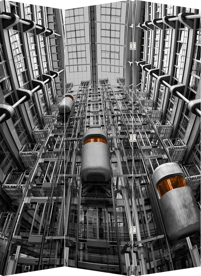 Paravan - Lift în clădire (126x170 cm)