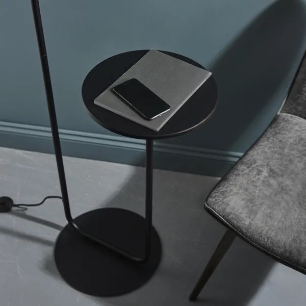 Endon 92301 - Lampadar LANDIS 1xE27/10W/230V negru