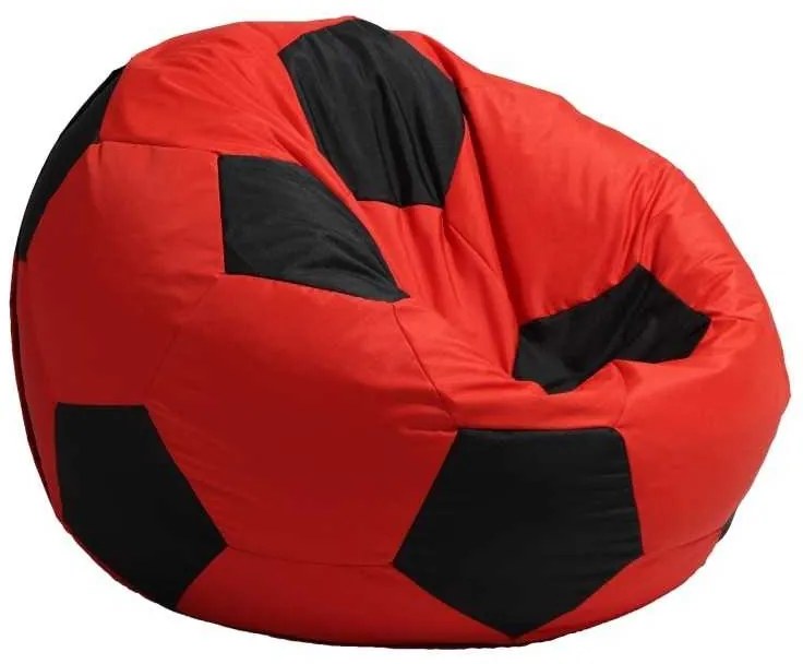 Fotoliu Minge Telstar XXL, Material Impermeabil - Red & Black