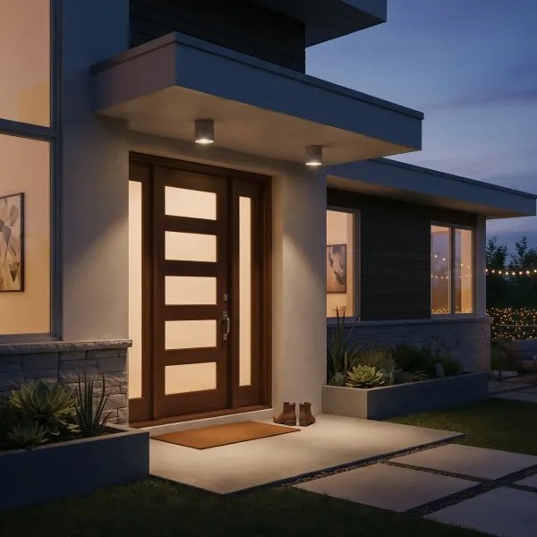 Ideal Lux - Spot exterior GUN, 1x GU10/28W/230V, Ø 11 cm, IP55, maro