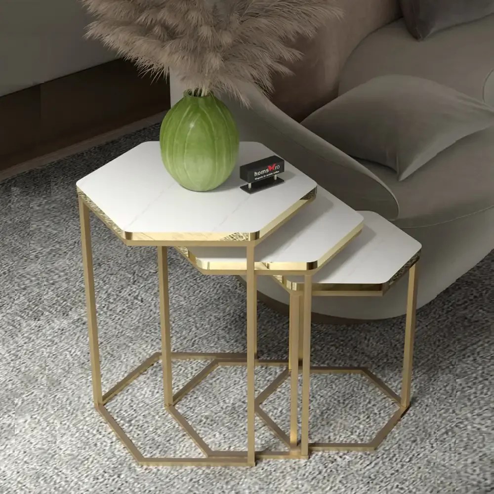 Set 3 masute de cafea, Aurora, 25067