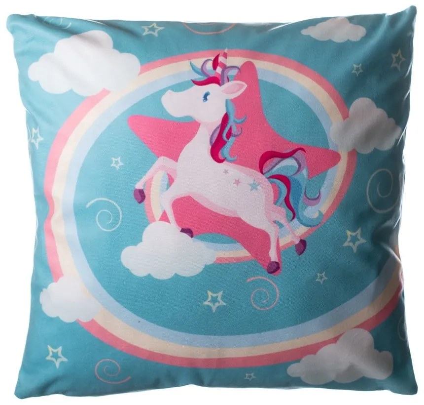 Pernă pentru copii 45x45 cm Unicorn – JAHU collections