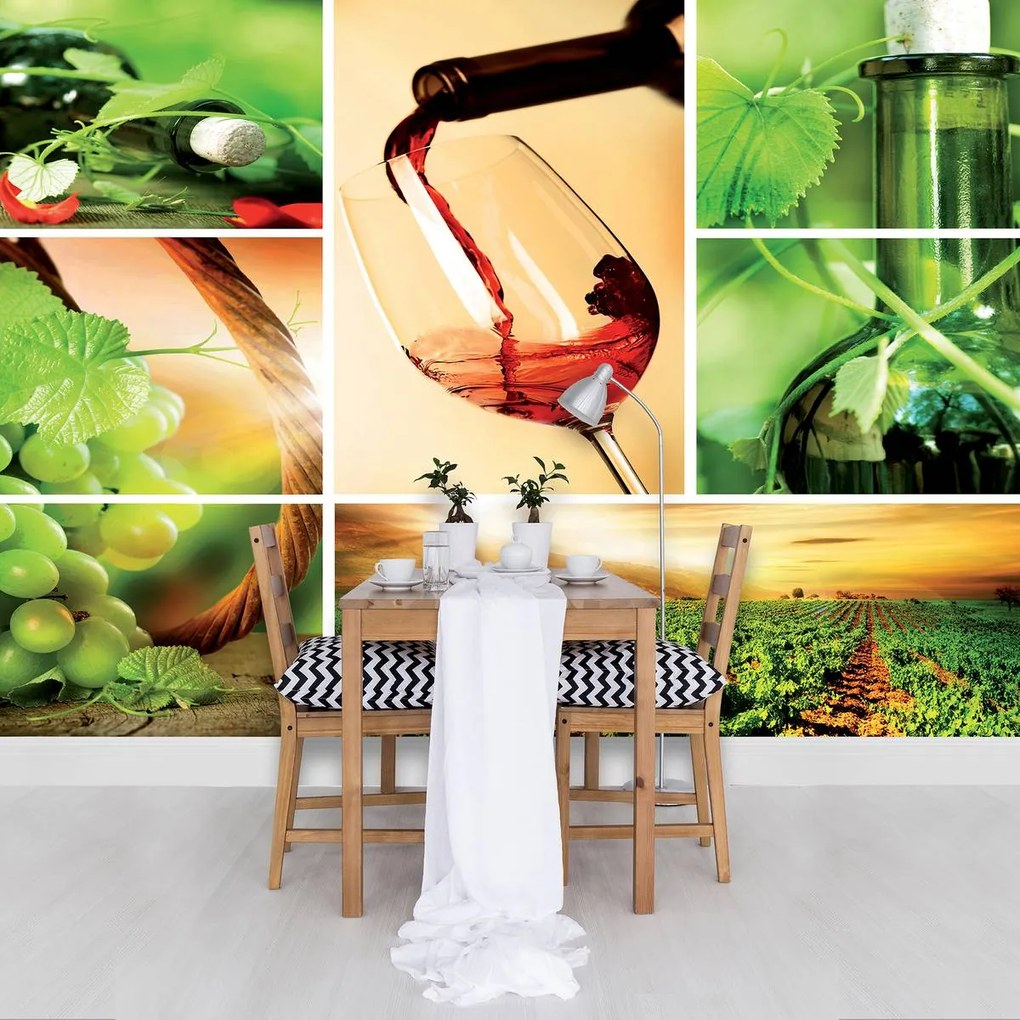 Fototapet - Vin (254x184 cm)
