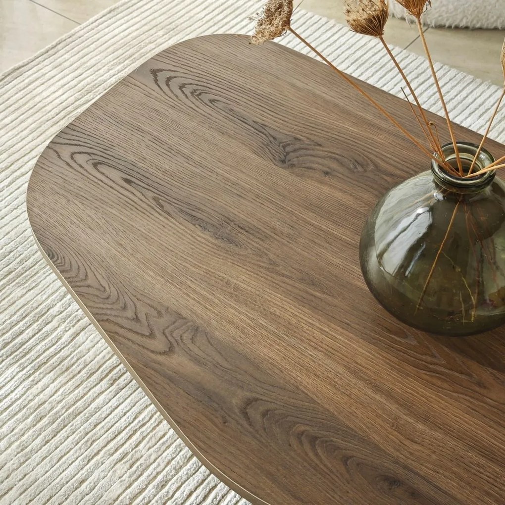 Măsuță de conferință Rock Walnut