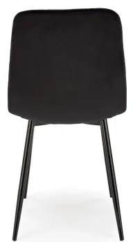 Scaun de dining ORIS, 1 buc., negru