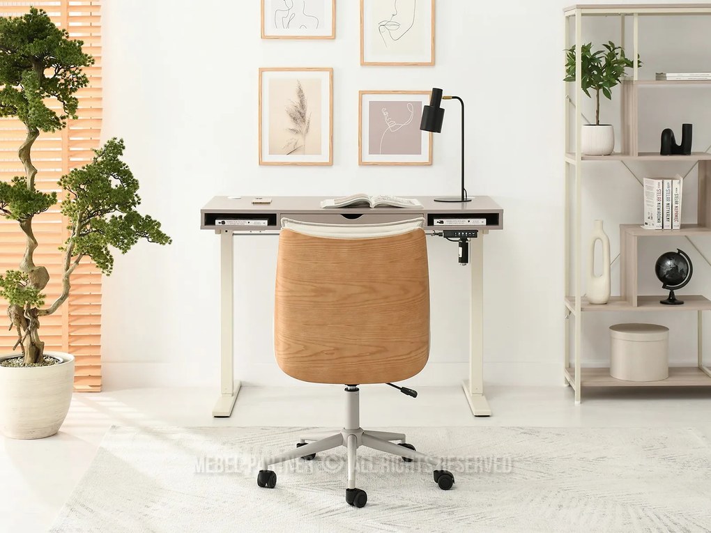 Scaun Lola (stejar gri + gri). Promo -21%. 1110515