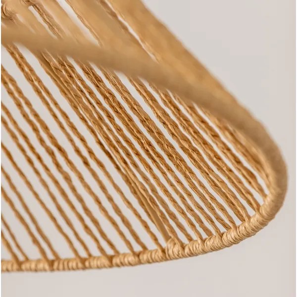 Brilagi - Candelabru LED pe cablu CERIA BOHO 1xE27/40W/230V Ø 70 cm, maro