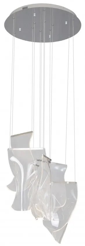 Lustra LED dimabila design deosebit Silk