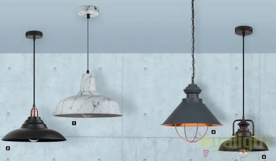 Pendul industria style maro Kyle 2930 RX